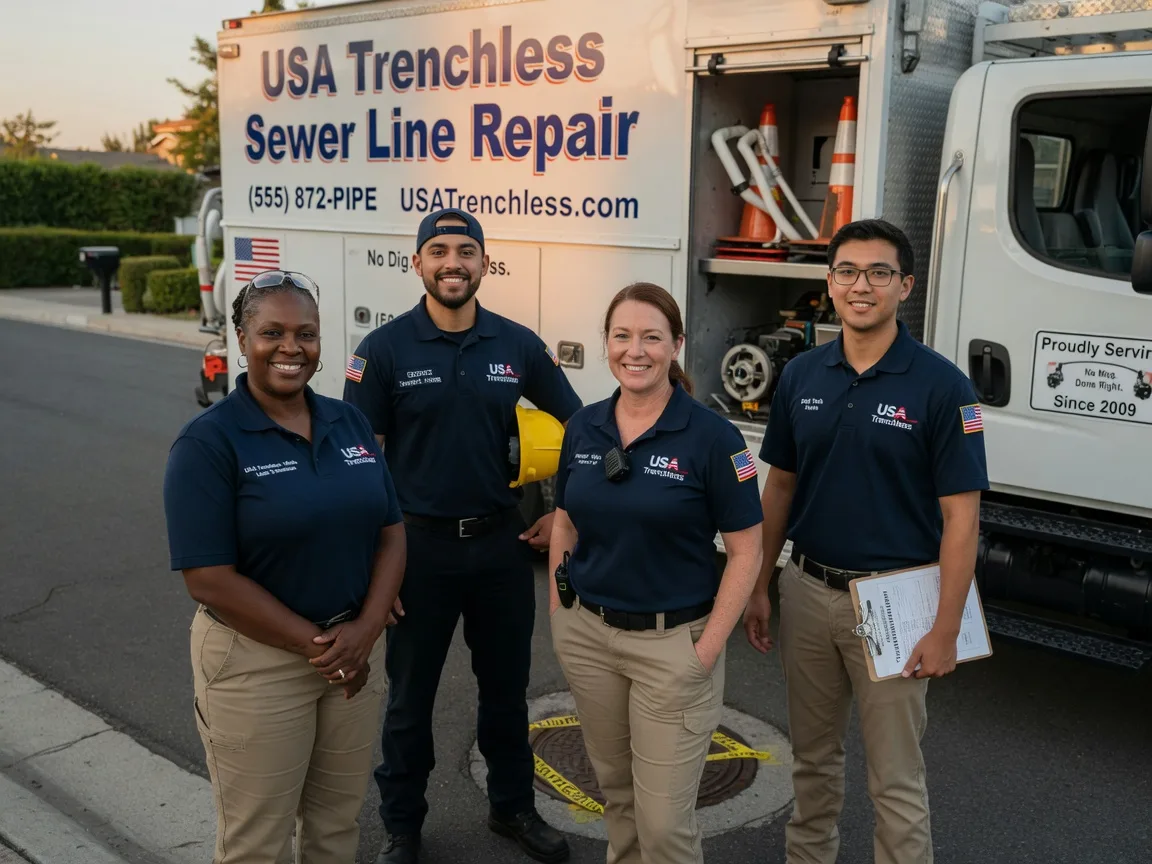 Sewer Line Repair company in Strang, OK